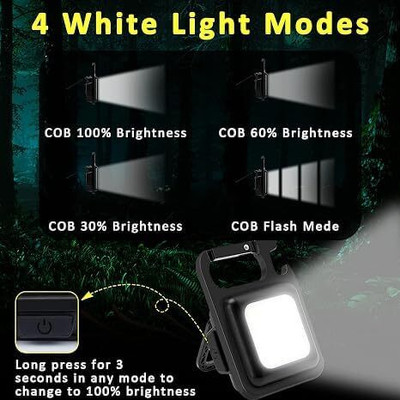 ASTOUND PORTABLE EMERGENCY FLASHLIGHT LED Front Light(Black)