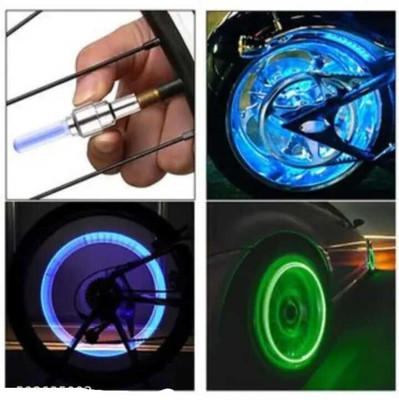 LAKHDATAR TRADERS BICYCLE LED LED Front Rear Light Combo(Blue)