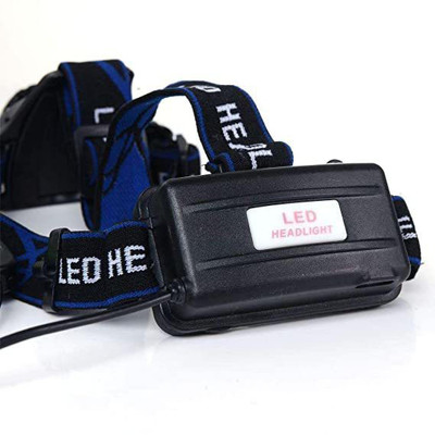 VARIYAENTERPRISE28 Night Head Light Torch LED Headlamp (Blue) LED Headlamp (Blue) LED Headlamp(Blue)
