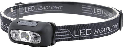 MOHAK Motion Sensor Headlamp LED Rechargeable Head Torch Flash Light LED Headlamp(Grey)