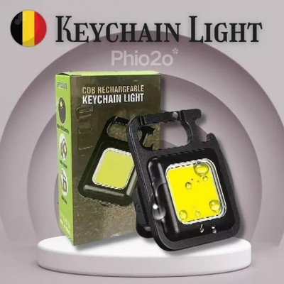 DMCEF Be the Light in the Darkness with KeychainLight LED, Halogen, Incandescent, Krypton Spot Light(Black)