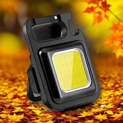 FLYTOP Key Chain Ligh LED Front Light(Black)