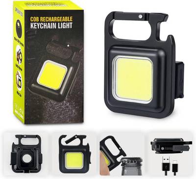 EasyToBuy Small LED Flashlight 800 Lumens COB Rechargeable Keychain Flashlight LED Front Light