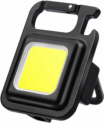 ASTOUND Rechargeable Clip/Keychain Light-1pc LED Front Light(Black)