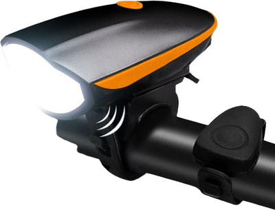 IndiaLot USB Rechargeable Bike Horn And Light 140 DB with Super Bright 250 Lumen Light LED Front Light(Multicolor)