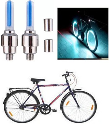 E-Shoppe Cycle Steel, Plastic Tyre Valve Cap For angle 26t LED Wheel Reflectors(Multicolor)