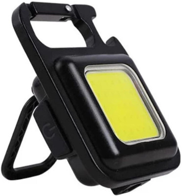 WunderVoX Keychain COB Light with 6 Lighting Modes LED Front Light(Black)