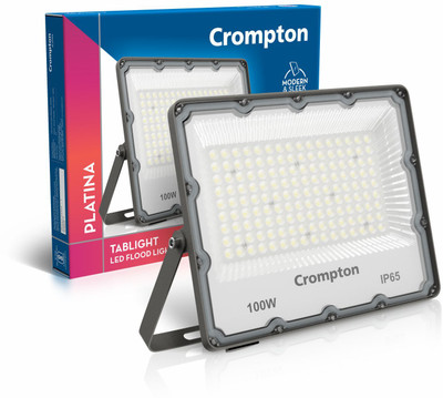 Crompton LDFLTAB100CDL Flood Light Outdoor Lamp(White)