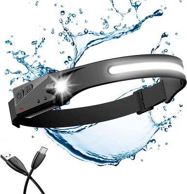 Xydrozen Super Bright Head Lamp LED Rechargeable LED Headlamp(Black)