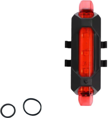 Biker rechargebable cycle tail light LED Rear Break Light(Red)