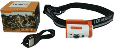 CAMPSOR Outdoor Sensor Fast Charge Headlight TK-4879 LED Headlamp(Black)