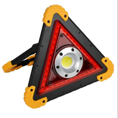 JITAHARAY Car Repairing Triangle LED Light for Vehicle LED Wheel Reflectors(Multicolor)