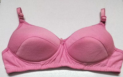 Oumar Bibi Women Minimizer Lightly Padded Bra(Pink)