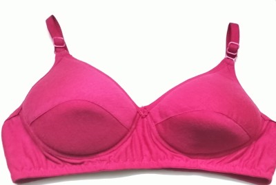 Oumar Bibi Women Minimizer Lightly Padded Bra(Pink)