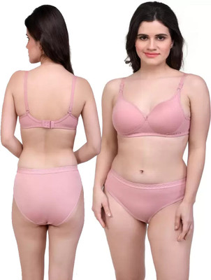 Apurwa Fashion Women T-Shirt Non Padded Bra(Pink)