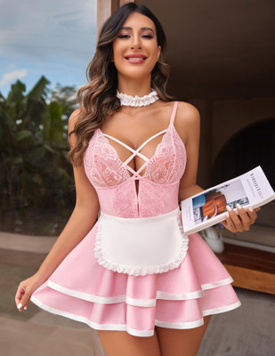 SPLORR Self Design, Printed Babydoll