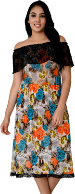 Fihana Floral Print Babydoll
