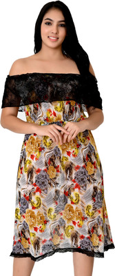 Fihana Floral Print Babydoll