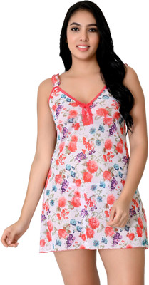 Fihana Floral Print Babydoll