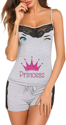 SPLORR Self Design, Printed Babydoll