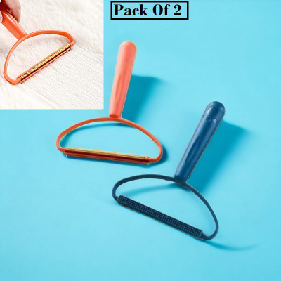 Jantrex 2 Pcs Portable Lint Roller,Manual Clothes Fuzz Shaver, Portable Lint Remover Lint Roller