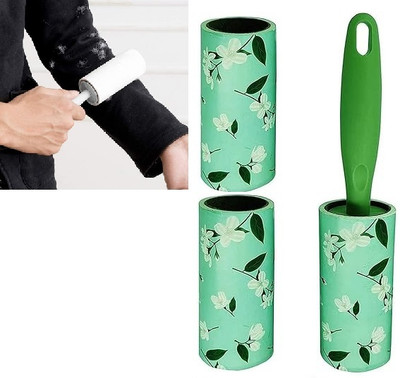 LAKSHMINARAYAN SALES Lint Roller 180 sheet Each Roller 3 Refills use For Furniture Sofa Pet Hair Dust Lint Roller