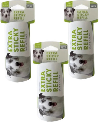 W9 Pet Products Nunbell Lint Roller Refill Set for Dog,Cat-12m, 60-Sheet Rolls-(Pack of 3) Lint Roller