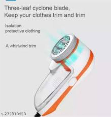 Clairbell H34Electric Lint Remover: Best for Woolen Clothes (White & Orange) Lint Roller