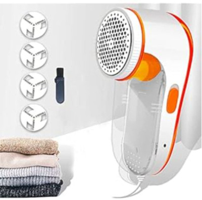 Clairbell H60Electric Lint Remover: Best for Woolen Clothes (White & Orange) Lint Roller