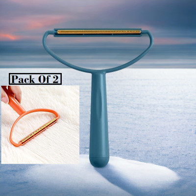 Jantrex 2 Pcs Mini Portable Lint Remover Lint Cloth Shaver,Manual Lint Remover Lint Roller