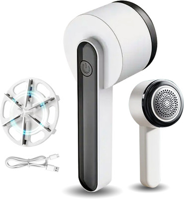 US1984 Rechargeable Lint Remover for all Clothes, 6 leaves, Fabric Shaver for Sweaters Lint Roller