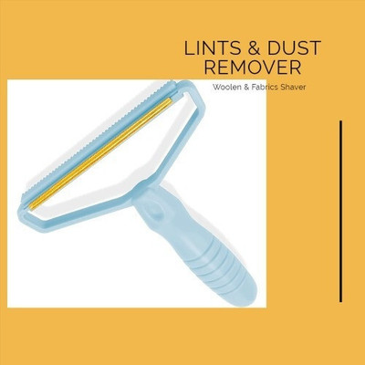AARADHYAM Double Sided Lint Remover Travel Brush for Removing Lint Scraper ( Pack Of 1 ) Foldable Lint Roller
