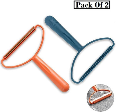 Jantrex 2 Portable Manual Reusable Lint/Hair Remover For Clothes Lint Roller Lint Roller Lint Roller