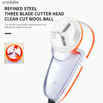 crockdile Fast Lint Remover with Powerful Suction & Blades Lint Roller