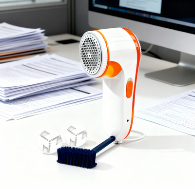 ZEPHYRWAVE Lint Remover Machine with Removable Waster, Cleaning Brush and Sharp BladeA20 Lint Roller