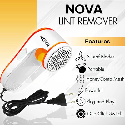 crockdile Nova Lint Remover: Reusable Fabric Shaver for Pet Hair and Lint-Free Clothes Lint Roller