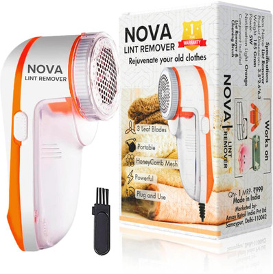 crockdile Fabric Shaver and Lint Remover: Nova Technology for Fresh Clothes Every Day Lint Roller