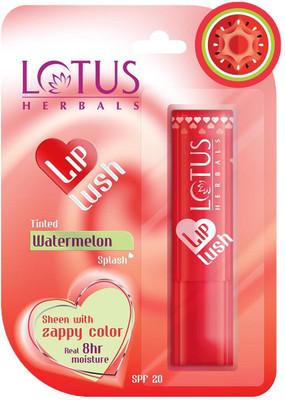 LOTUS HERBALS Watermelon Lip Lush Watermelon(Pack of: 1, 3.5 g)