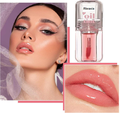 AFARAXIA Lip Oil Lip Gloss Moisturizing, Plumping, Hydrating fruit(Pack of: 1, 3 g)