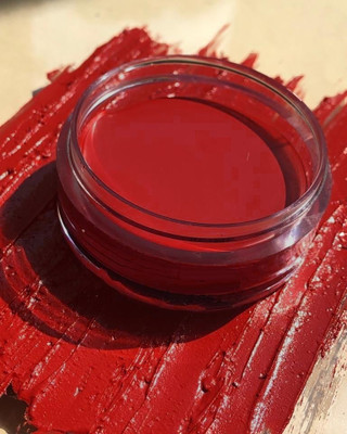 tanvi27 Long Lasting Nourishment Lip, Cheek And Eyeshadow Tint Cherry Red(Pack of: 1, 7 g)