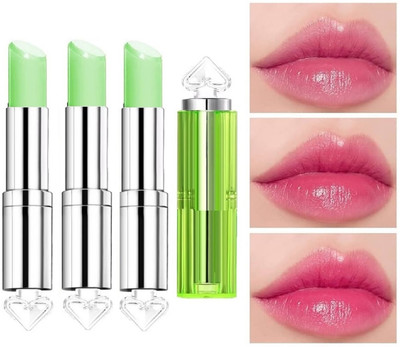 HUZURLU Lips Moisturizer Magic Temperature Color Change Lip Gloss COCONUT(Pack of: 3, 9.6 g)