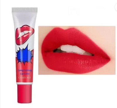 AFARAXIA Best Long Lasting Waterproof Peel Off Lip Tint Mask CHERRY RED(Pack of: 1, 15 g)