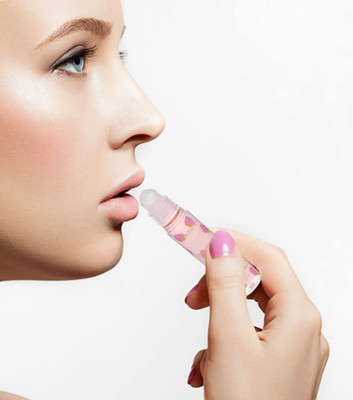 GABBU Lip Glow Oil,Long Lasting Hydrating Plumping Tinted Lip Gloss(3.5 ml, pink)