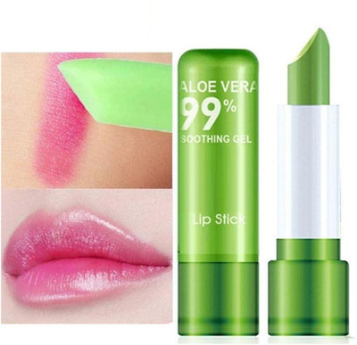 HUZURLU Aloe Vera Temperature Change Color Lipstick aloe vera(Pack of: 1, 1.8 g)