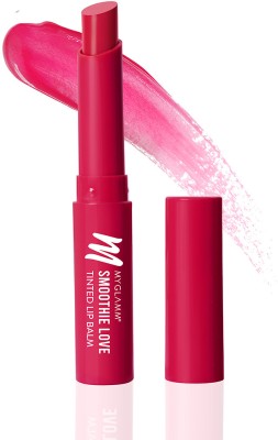 MyGlamm Smoothie Love Tinted Lip Balm - Pomegranate Pop (Medium Pink) Pomegranate Pop(Pack of: 1, 1.5 g)