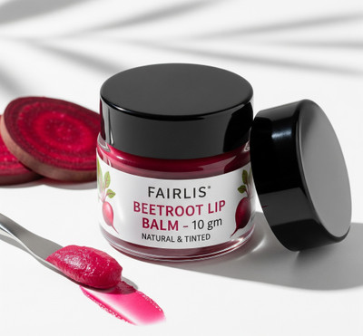 Fairlis Lip Lightening Balm with Real Beetroot BEETROOT(Pack of: 1, 10 g)
