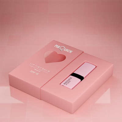 maquick Long Lasting Lip Balm |Glossy Texture|SPF-15|Waterproof|Smudge Proof| Toxic Free Cheer(Pack of: 1, 4 g)