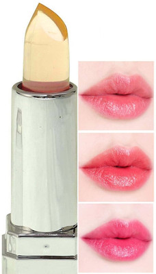 MYEONG Magic Gel Color Changing Gel Lipstick Glossy Finish Lip Balm Make up look CANDY(Pack of: 1, 3.6 g)