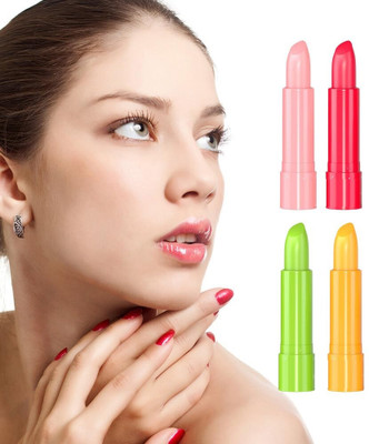 Amaryllis Magic Temperature Color Change Lip Balm FRUIT(Pack of: 4, 20 g)