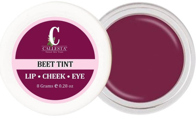 Callesta Beet It - 3 in 1 Lip, Eye and Cheek Tint - Glam up Beetroot(Pack of: 1, 8 g)